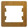 Рамка Schneider Electric GLOSSA, 1-пост, дуб