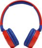 Беспроводная гарнитура JBL JR 310 BT, красный/синий (JBLJR310BTRED)