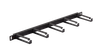 Органайзер кабельный NIKOMAX, горизонтальный, 19", 0.5U (NMC-OK800-HU-BK-2)