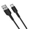 Кабель USB-USB Type-C(m), 1 м, черный Borofone Easy BX16