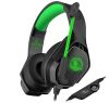 Проводная гарнитура Jet.A GHP-280, черный/зеленый