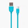 Кабель USB-Micro USB, 1 м, синий Celebrat SKY-2M