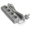 Удлинитель ExeGate ECE-4-3G 4-розетки, 3 м