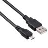 Кабель USB-Micro USB, 3 м, черный Exegate EX-CC-USB2-AMmicroBM5P-3.0