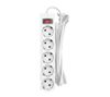 Сетевой фильтр CBR CSF 2505-5.0, 5-розеток, 5 м, белый