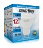 Лампа светодиодная GU10, MR16, 12 Вт, 6000K, Smartbuy Gu10-12W/6000/