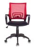 Кресло офисное Бюрократ CH-695NLT, черный/красный