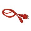 Кабель питания C13-Schuko (Euro)(M), Lanmaster LAN-PP13/SH-10-RD