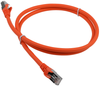 Патч-корд Lanmaster SSTP, кат.6a, 7м, RJ45-RJ45, оранжевый