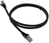 Патч-корд Lanmaster SSTP, кат.6a, 7 м, RJ45-RJ45, черный (LAN-PC45/S6A-7.0-BK)
