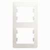Рамка Schneider Electric GLOSSA, 2-поста, перламутровый