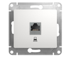 Розетка RJ-45 скрытый монтаж, Schneider Electric GLOSSA