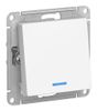 Переключатель Schneider Electric, 1кл., белый