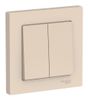 Выключатель Schneider Electric, 2кл., бежевый