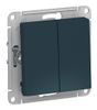 Выключатель Schneider Electric, 2кл., изумруд