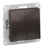Выключатель Schneider Electric, 2кл., мокко