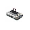 Корпус Qumo RS009 для Raspberry Pi 4, серебристый