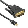 Кабель Mini DisplayPort(M)-DVI-D(25M) Dual Link v1.1, 2 м, Buro