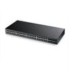 Коммутатор ZYXEL GS2220-50, 44x1 Гбит/с, SFP 2x1, SFP/uplink: combo RJ-45/SFPx4