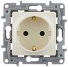 Розетка Legrand Etika, однопостовая, бежевый