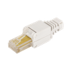 Коннектор RJ-45 8P8C LANMASTER LAN-TMP-U5E-WH