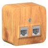 Розетка RJ-45+RJ-45 Schneider Electric (BLNIA045455)