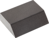Губка шлифовальная четырехсторонняя угловая Зубр, P180, 100x68x42x26мм, назначение: универсальное