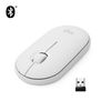 Мышь Logitech Pebble M350, USB, белый (910-005541/910-005716)