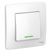 Выключатель Schneider Electric, 1кл., белый