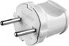Вилка прямая Stayer MAXElectro, евро, 6А, б/з, IP20