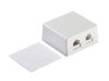 Розетка RJ-45+RJ-11 открытый монтаж, Netko