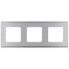 Рамка Legrand Inspiria, 3-поста, алюминий
