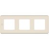 Рамка Legrand Inspiria, 3-поста, слоновая кость
