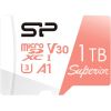 Карта памяти microSDXC Silicon Power 1Tb Class 10 UHS-I U3 (SP001TBSTXDV3V20SP)