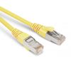 Патч-корд Hyperline FTP, кат.5e, 2 м, RJ45-RJ45, желтый (PC-LPM-STP-RJ45-RJ45-C5e-2M-LSZH-YL)