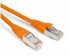 Патч-корд Hyperline FTP, кат.6, 1 м, RJ45-RJ45, оранжевый (PC-LPM-STP-RJ45-RJ45-C6-1M-LSZH-OR)