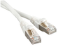 Патч-корд Hyperline FTP, кат.6, 1 м, RJ45-RJ45, белый (PC-LPM-STP-RJ45-RJ45-C6-1M-LSZH-WH)