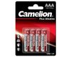 Батарейка Camelion Plus, AAA (LR03/24А), 1.5V, 4 шт