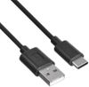 Кабель USB Type-C-USB, 1.2 м, черный Buro