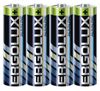 Батарейка Ergolux Alkaline, AA (LR06/15А), 1.5V, 4 шт