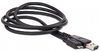 Кабель Micro USB-USB, 1.5 м, черный Behpex