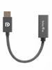 Кабель-переходник (адаптер) DisplayPort(20M)-HDMI(19F), v1.2/2.0, 20 см, Telecom (TA560)