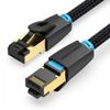 Патч-корд Vention SFTP, кат.8, 2 м, RJ45-RJ45, черный (IKGBH)