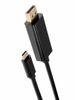 Кабель-переходник (адаптер) USB Type-C(M)-DisplayPort(20M), 1.8 м, Aopen/Qust (ACU422C-1.8M)