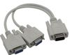 Разветвитель VGA(15F)-2xVGA(15F), 30 см, Exegate EX-CC-VGA-15M2x15F-0.3