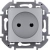 Розетка Legrand Inspiria, однопостовая, алюминий