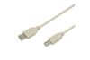 Кабель USB(Am)-USB(Bm), 1.8 м, белый, REXANT