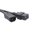 Кабель питания LANMASTER IEC-320-C19-IEC-320-C14, 50 см