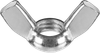Гайка DIN 315 барашковая, M8, 4 шт, оцинкованная, ЗУБР (303736-08)