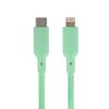 Кабель USB Type-C-Lightning 8-pin, 1 м, зеленый Qumo
